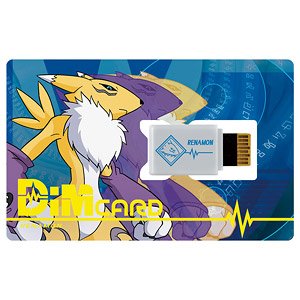 Dim Card EX2 Digimon Tamers Renamon (Character Toy)