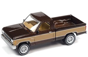 1984 Ford Ranger Walnut / Dark Yellow Stripe (Diecast Car)
