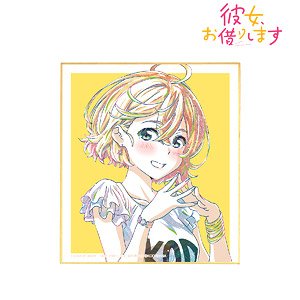 TVアニメ『彼女、お借りします』 七海麻美 Ani-Art 第2弾 色紙 (キャラクターグッズ)