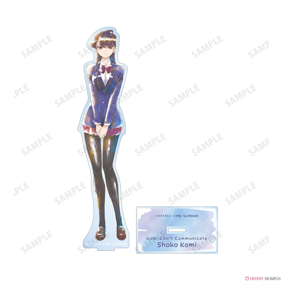 Komi Can`t Communicate Shoko Komi Ani-Art Aqua Label Big Acrylic Stand (Anime Toy) 商品画像2
