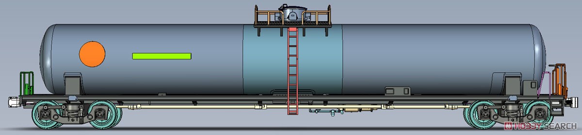 1/80(HO) Type TAKI25000 LPG Tank Car (Car Number Instant Lettering Selectable) (2-Car Set) (Pre-colored Completed) Other picture5