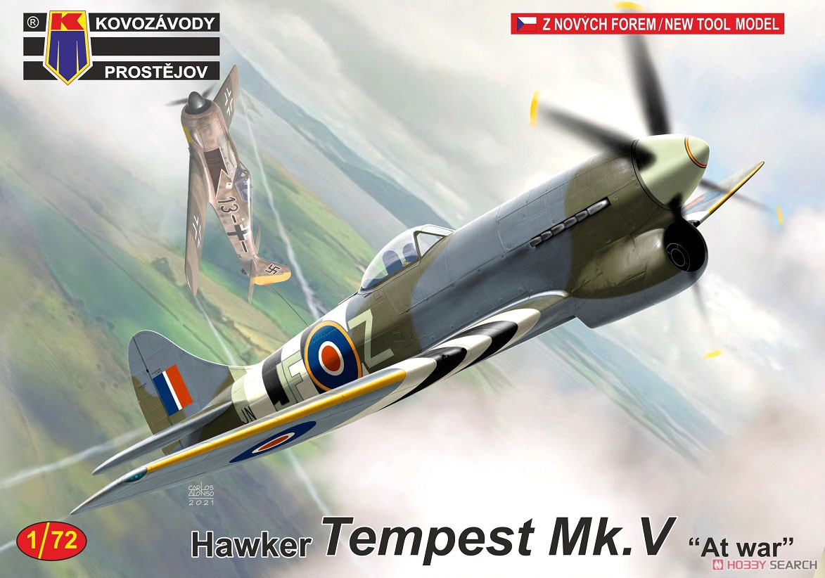 ホーカー テンペスト Mk.V 「世界大戦」 (プラモデル) パッケージ1