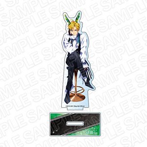 Obey Me! Acrylic Figure Satan Cafe Ver. (Anime Toy)