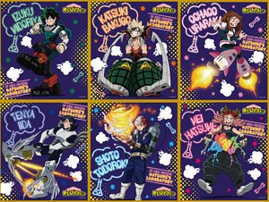 My Hero Academia Trading Mini Colored Paper (Hatsume Labo) (Set of 6) (Anime Toy)