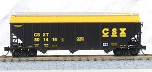 108 00 432 (N) Hopper Wagon (w/Hopper Topper) CSX #801416 (Model Train)