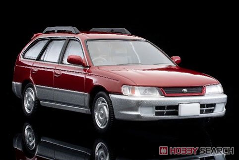 TLV-N264a トヨタ カローラワゴン Gツーリング (赤/銀) 97年式 (ミニカー) 商品画像7