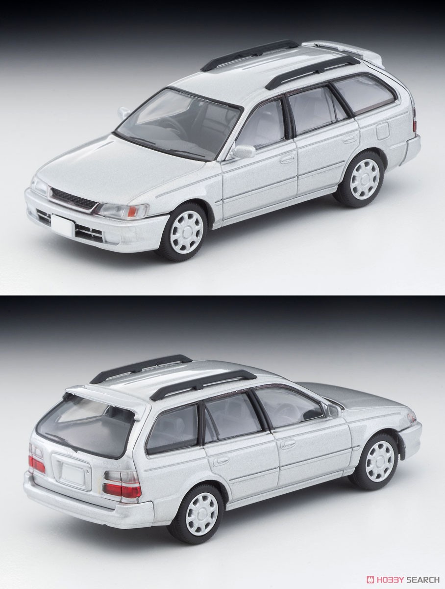 TLV-N264b トヨタ カローラワゴン Lツーリング (銀) 97年式 (ミニカー) 商品画像1
