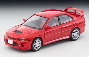 TLV-N186d Mitsubishi Lancer GSR Evolution IV (Red) (Diecast Car)