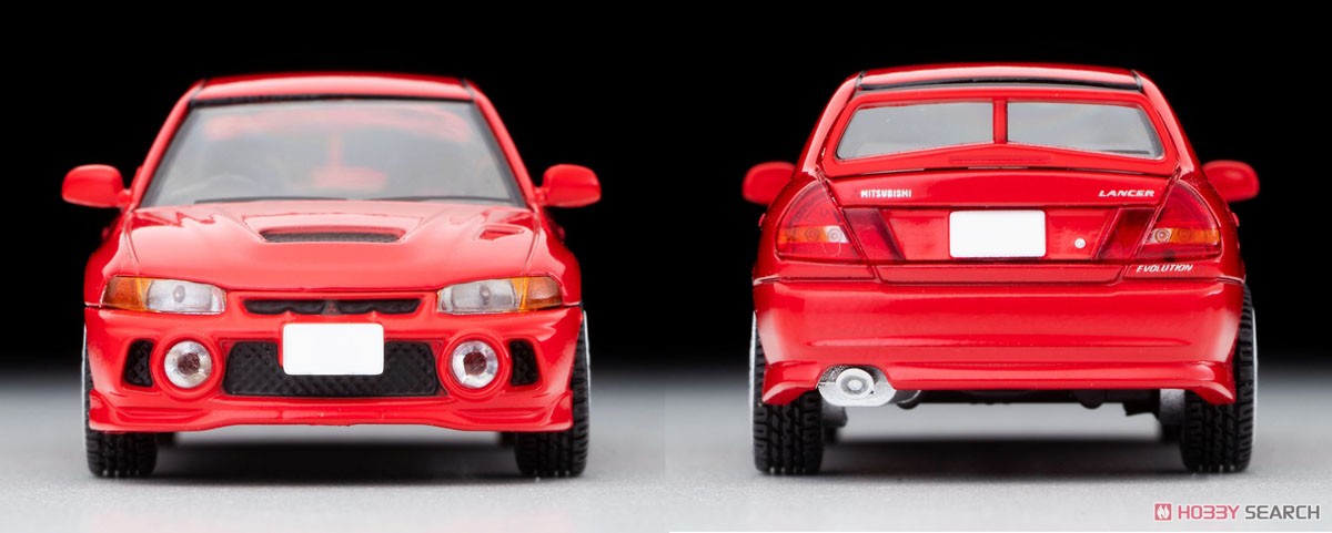TLV-N186d Mitsubishi Lancer GSR Evolution IV (Red) (Diecast Car) Item picture3