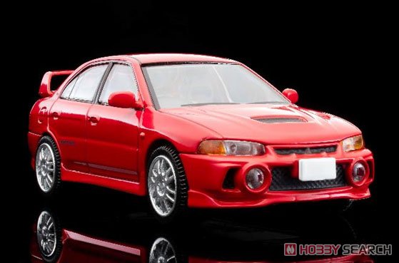 TLV-N186d Mitsubishi Lancer GSR Evolution IV (Red) (Diecast Car) Item picture7