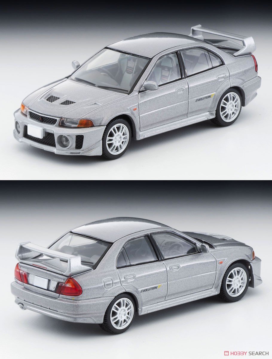 TLV-N187d Mitsubishi Lancer GSR Evolution V (Silver) (Diecast Car) Item picture1