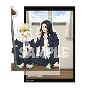 Tokyo Revengers Acrylic Stand H (Baji & Chifuyu) (Anime Toy)