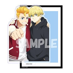 Tokyo Revengers Acrylic Stand J (Takemichi & Chifuyu) (Anime Toy)