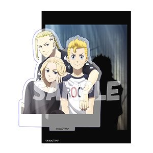 Tokyo Revengers Acrylic Stand L (Takemichi & Mikey & Draken) (Anime Toy)