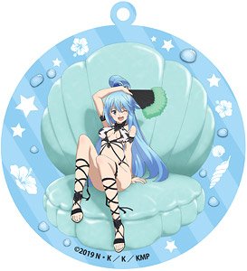 KonoSuba: God`s Blessing on this Wonderful World! Acrylic Key Ring Aqua (Anime Toy)