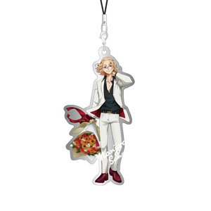 Tokyo Revengers Metal Charm Strap Suits style B: Manjiro Sano (Anime Toy)