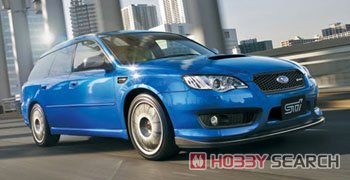 スバル レガシィ ツーリングワゴン STI S402 ブルー (ミニカー) その他の画像1