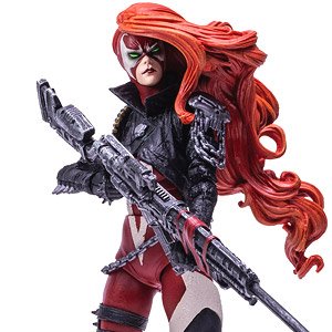 Spawn - Action Figure: 7 Inch Deluxe - She Spawn (Completed)