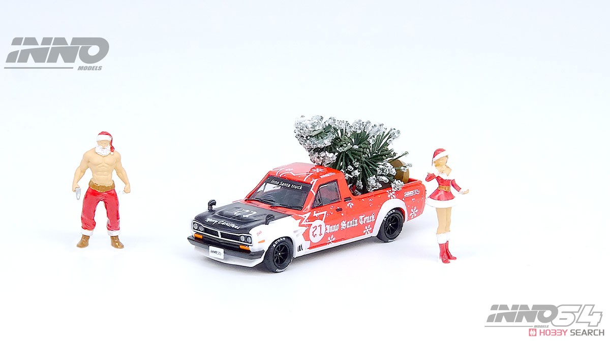 Nissan サニートラック `ハコトラ` `21 Inno Santa Truck`2021 X`Mas Special Edtion (ミニカー) 商品画像1