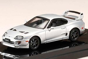 トヨタ スープラ (A80) JDM STYLE シルバーメタリック (ミニカー)