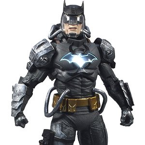 DC Comics - DC Multiverse: 7 Inch Action Figure - #099 Batman (Hazmat Suit / Light-Up Batman Symbol) [Comic] (Completed)