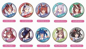Can Badge Uma Musume Pretty Derby B Box (Set of 10) (Anime Toy)