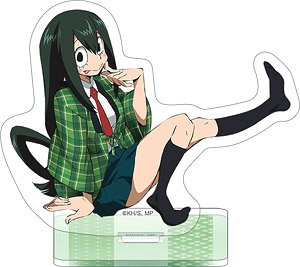 My Hero Academia Acrylic Stand Asui Warm Hanten (Anime Toy)