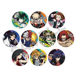 My Hero Academia Trading Can Badge (Set of 10) (Anime Toy)