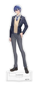 Hatsune Miku Series Acrylic Stand Kaito School Uniform Teffish (Anime Toy)