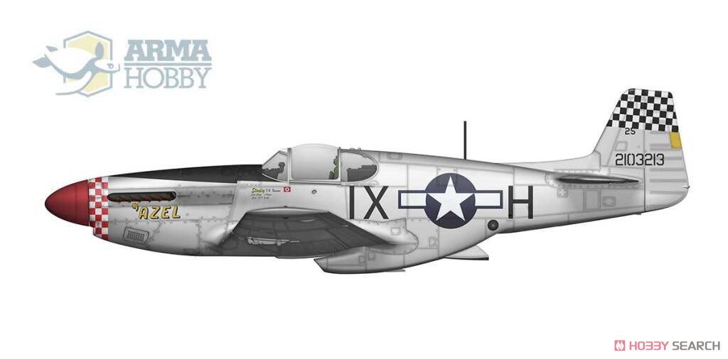 P-51B/C マスタング 「エキスパートセット」 (プラモデル) 塗装6