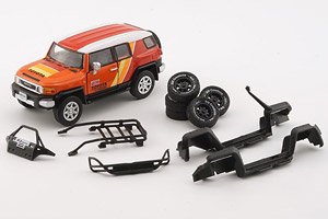トヨタ FJ Cruiser 2015 オレンジ LHD (ミニカー)
