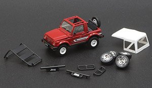 Suzuki Jimny (SJ413) Red RHD (Diecast Car)