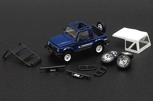 Suzuki Jimny (SJ413) Blue LHD (Diecast Car)