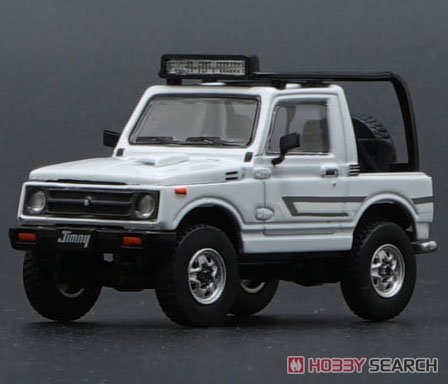 スズキ ジムニー (JA11) ホワイト (日本モデル) RHD (ミニカー) 商品画像2