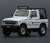 Suzuki Jimny (JA11) White RHD (Diecast Car) Item picture2
