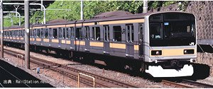 1/80(HO) J.R. East Series 209-1000 Chuo Line Ten Car Full Set Finished Model with Interior (10-Car Set) (Pre-Colored Completed) (Model Train)