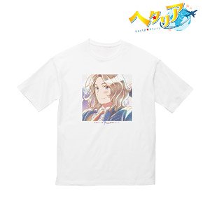 アニメ「ヘタリア World★Stars」 フランス Ani-Art aqua label BIGシルエットTシャツ ユニセックス(サイズ/M) (キャラクターグッズ)