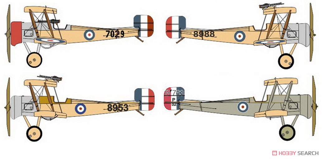 Bristol Scout D Double Set (Plastic model) その他の画像1
