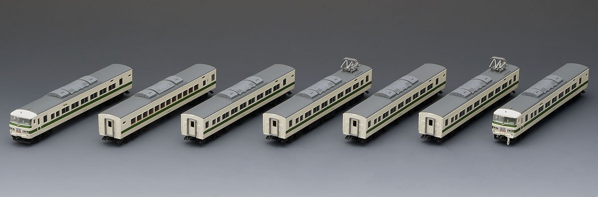 国鉄 185-200系 特急電車 (新幹線リレー号) セット (7両セット) (鉄道模型) 商品画像12
