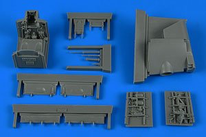 ハリアー AV-8A 着陸装置格納庫 (キネティック用) (プラモデル)