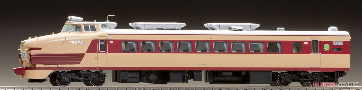 16番(HO) 国鉄 485系 特急電車 (初期型・クロ481-100) 基本セット (基本・4両セット) (鉄道模型) 商品画像8