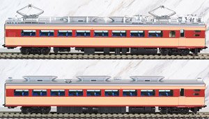 1/80(HO) J.N.R. Limited Express Train Series 485(489) (Early Type) Additional Set M (Add-On 2-Car Set) (Model Train)