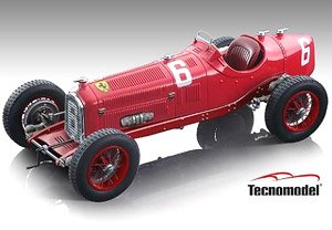 アルファロメオ P3 TIPO B モンツァGP 1932 優勝車 #6 Rudolf Caracciola (ミニカー)