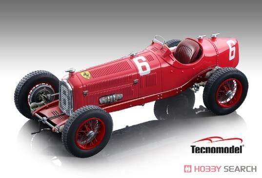 アルファロメオ P3 TIPO B モンツァGP 1932 優勝車 #6 Rudolf Caracciola (ミニカー) 商品画像1