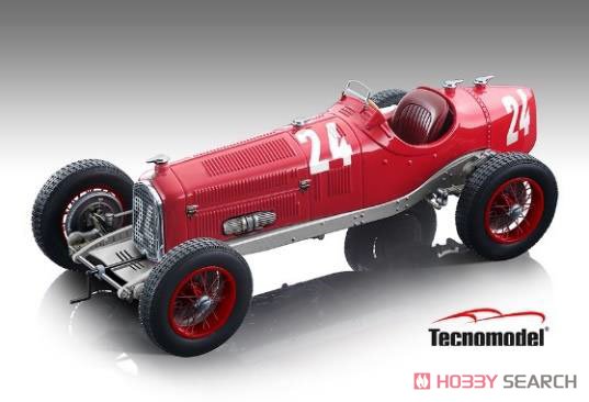 アルファロメオ P3 TIPO B モンツァGP 1932 3位入賞車 #24 Tazio Nuvolari (ミニカー) 商品画像1