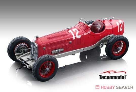 アルファロメオ P3 TIPO B フランスGP 1932 優勝車 #12 Tazio Nuvolari (ミニカー) 商品画像1