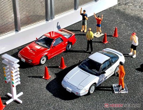 Diorama Collection64 #CarSnap12a Drag Race (Diecast Car) Other picture6