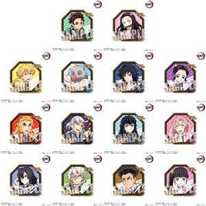 Trading Wood Coaster [Demon Slayer: Kimetsu no Yaiba] (Set of 14) (Anime Toy)
