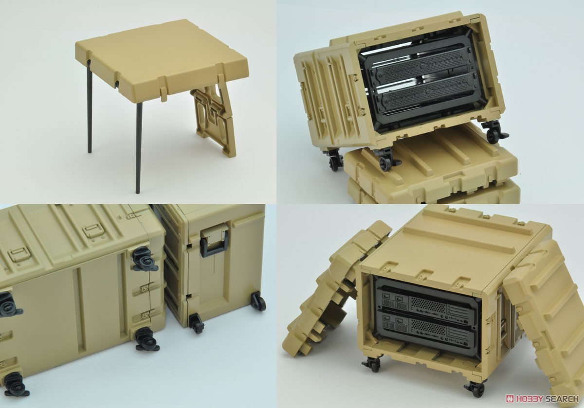 1/12 Little Armory (LD039) フィールドデスクA2 (プラモデル) 商品画像4