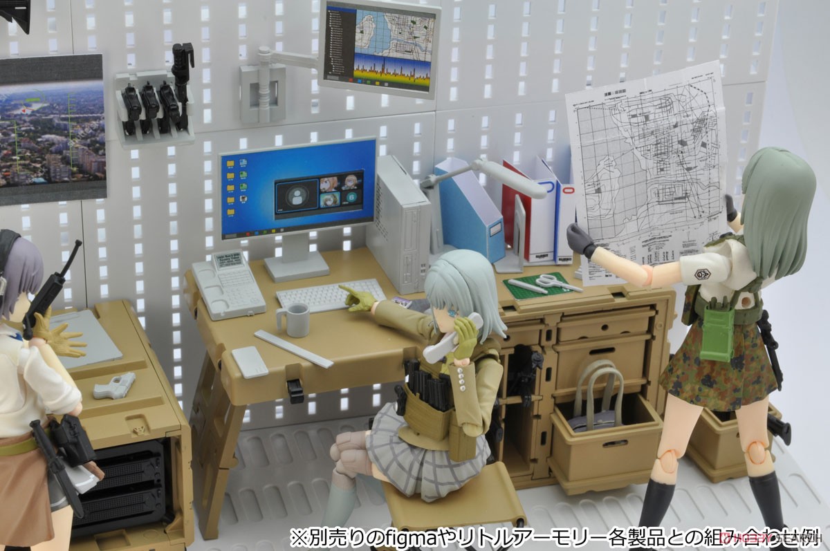 1/12 Little Armory (LD039) Field Desk A2 (Plastic model) Other picture2